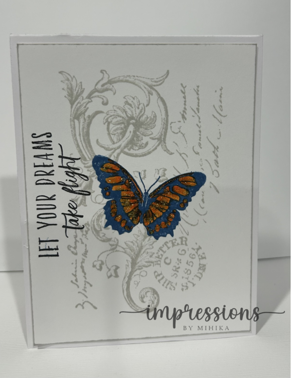 Butterfly-Blank Card