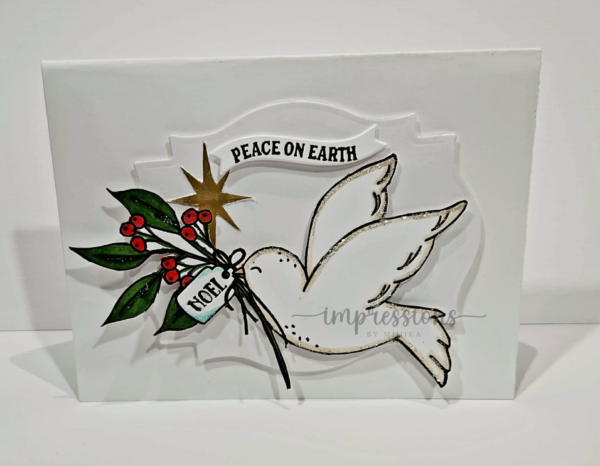 "Peace On Earth"  Dove Christmas Card